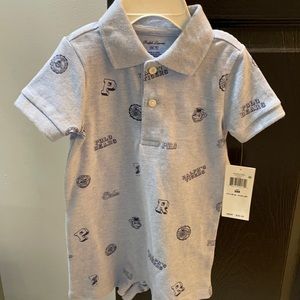 Baby Boys Ralph Lauren Polo Onsie